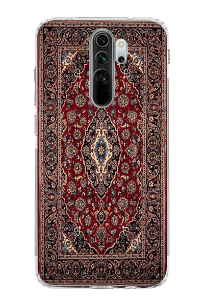 moonset Redmi Note 8 Pro Uyumlu Baskılı Yumuşak Silikon Şeffaf Telefon Kılıfı