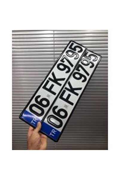 karadenizapppleksi Tekli Qr Kodlu App Plaka