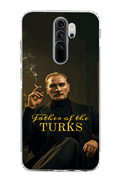 moonset Redmi Note 8 Pro Uyumlu Baskılı Yumuşak Silikon Şeffaf Telefon Kılıfı