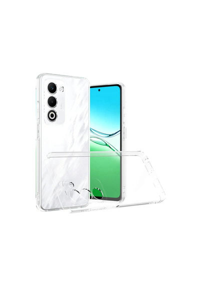 magicool Oppo A5 4g Lüx Şeffaf Silikon - Şeffaf