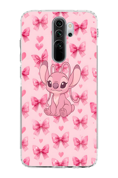 moonset Redmi Note 8 Pro Uyumlu Baskılı Yumuşak Silikon Şeffaf Telefon Kılıfı