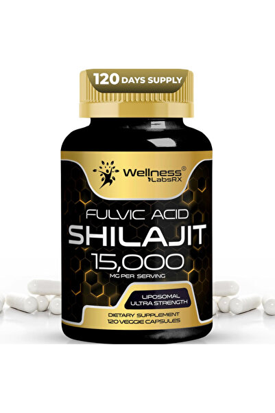 WELLNESS LABSRX Himalayan Shilajit for Men - 1500mg Shilajit Caps for Men Pur...