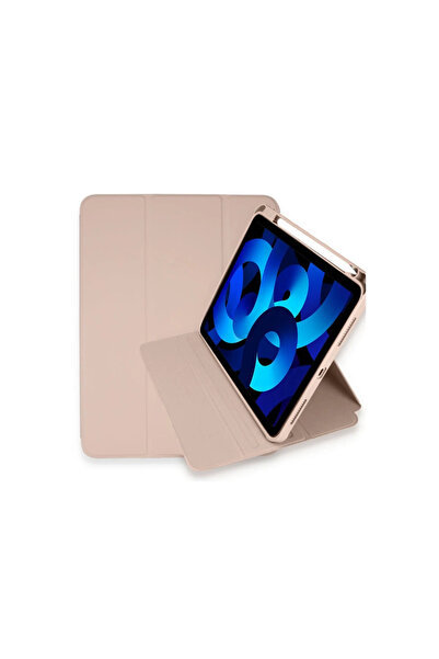 magicool İpad Pro 11 (2021) Kılıf Ling 360 Kalemlikli Tablet Kılıf - Rose Gold
