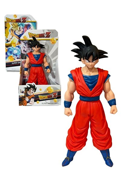 Premium مجسم شخصية غوكو سوبر سايان من دراغون بول زد، بزي أحمر قابل للتجميع