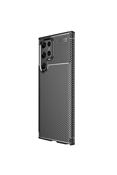 eco port حافظة سامسونج جالاكسي S25 الترا ذات غطاء كربوني بضبط تلقائي للصورة -...