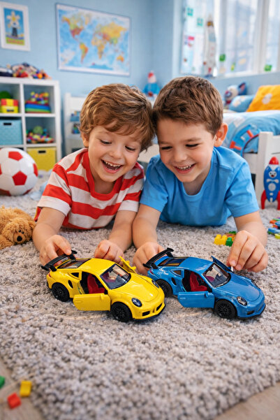 seymenbıçakçılık Set of 2 Toy Sports Cars – Durable and Fun Car Toy for Kids