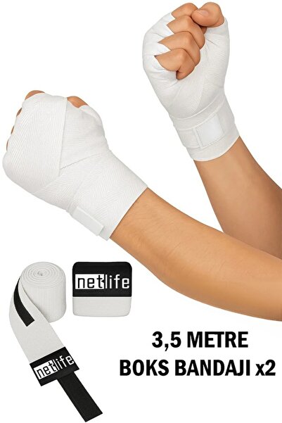 Netlife Boks Bandajı El Sargısı 3,5 Metre