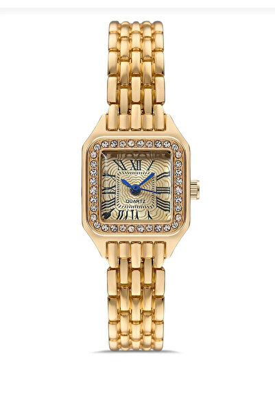 naaksesuar Gold Color Stone Women's Alya Watch