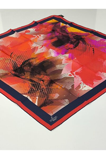 PİRAMİT وشاح حرير تيفيل من سارار إنترفيو 10008-1