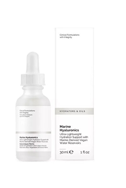 Marine Hydrating Face Serum – 2% Hyaluronic Acid + B5, 30 ml, Intense Hydrati...
