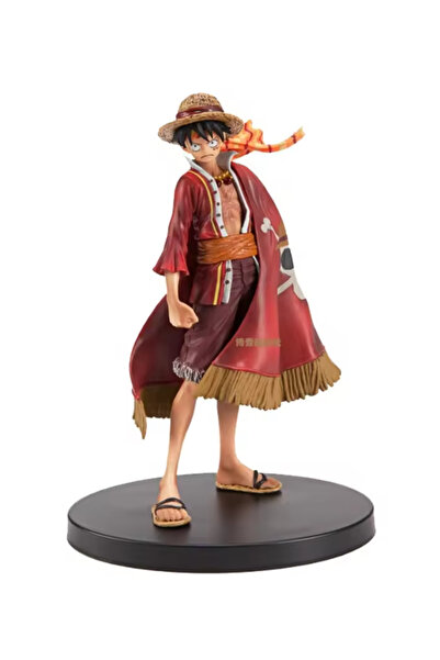 NO BRAND Premium Action Figure – One Piece Anime, Monkey D. Luffy, Standing P...