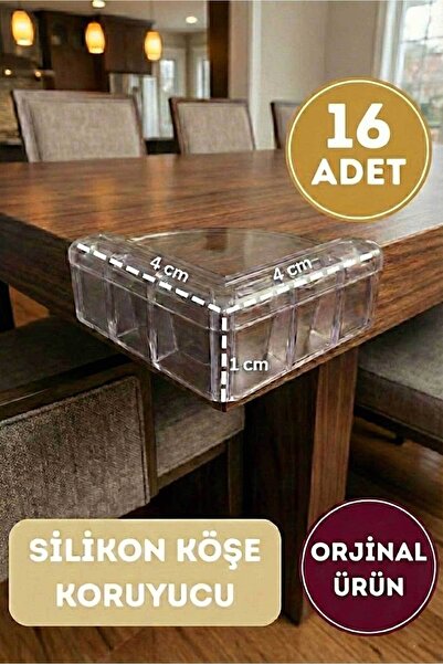 RevuBaby 16 komada silikonskih štitnika za ivice stola za bebe, štitnika za u...