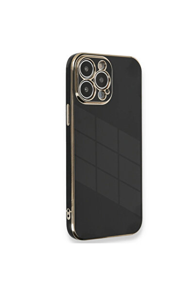 eco port iPhone 15 Pro Case Volet Silicone - Black