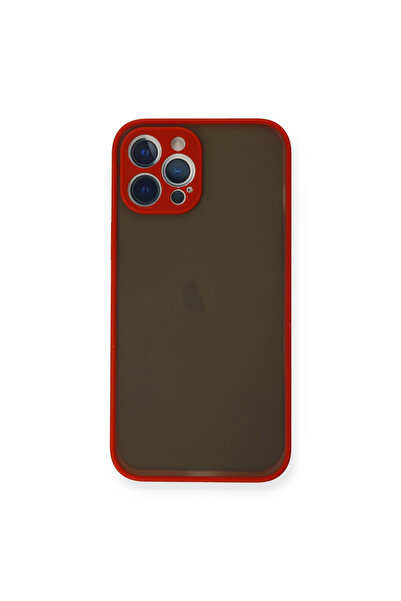 eco port Iphone 12 pro max case montreal silicone cover - red