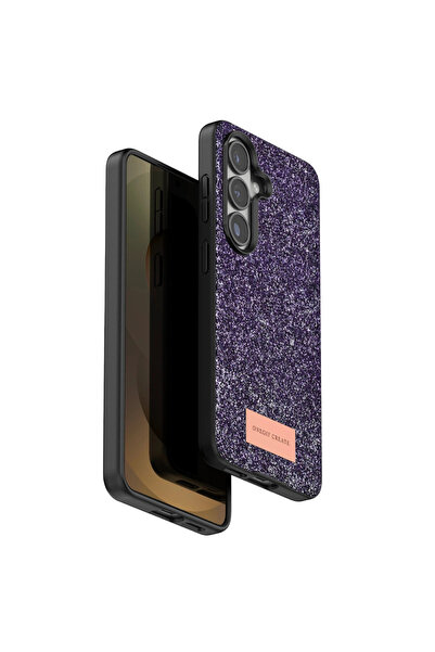 eco port Samsung Galaxy S26 Bright Silvery Cover - Deep Purple