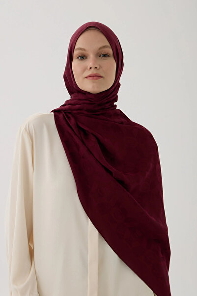 Valentino Orlandi Logo Series Monogram Shawl - 06244 Red