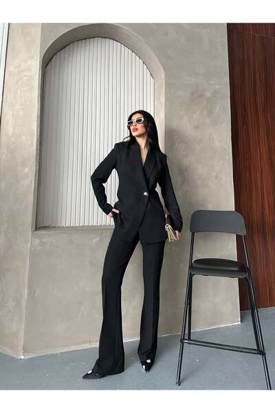 MODA COOL FİT KRUVAZE CEKET PANTOLON TAKIM