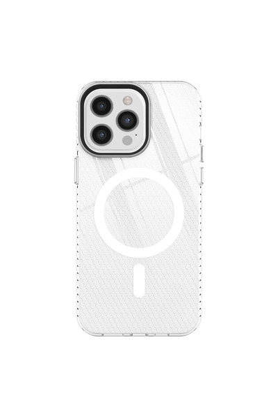 eco port Iphone 12 pro max case beta magneticsafe silicone - transparent