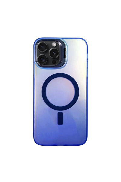 eco port iPhone 15 Pro Primera Magsafe Stand Cover - Navy Blue