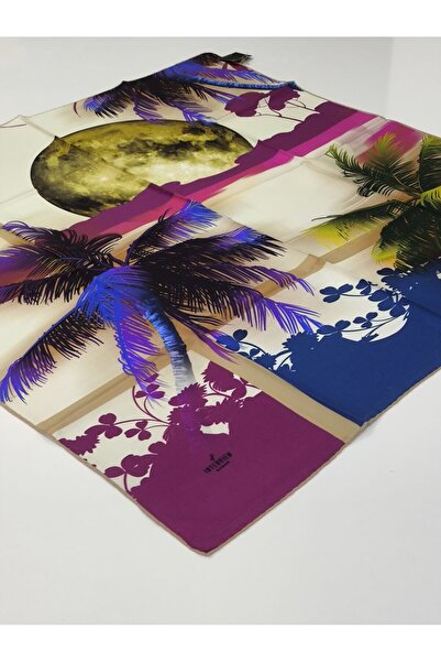 PİRAMİT Sarar Interview Tivil Silk Scarf 4000-6