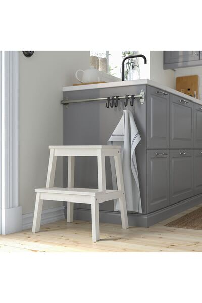IKEA BEKVÄM basamaklı tabure