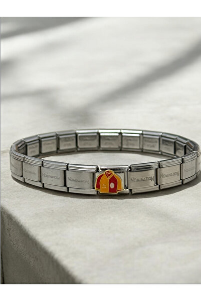 Arenmc store İtalyan taraftar charmlı bileklik sevgililer günü hediye