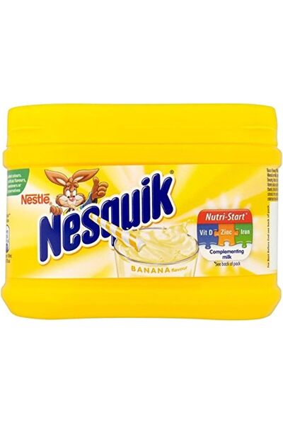 Nesquik خليط ميلك شيك بنكهة الموز من نستله، 300 جرام