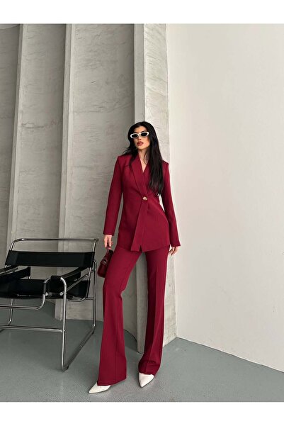 MODA COOL FİT KRUVAZE CEKET PANTOLON TAKIM