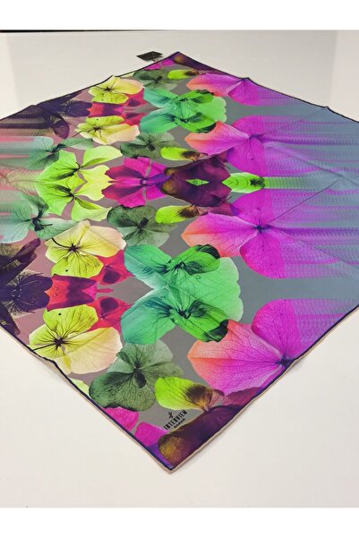 PİRAMİT Sarar Interview Tivil Silk Scarf 10015-1