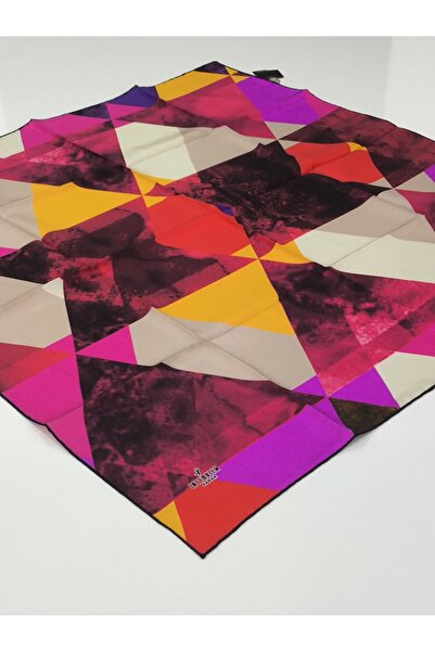 PİRAMİT وشاح حرير تيفيل من سارار إنترفيو 10006-3