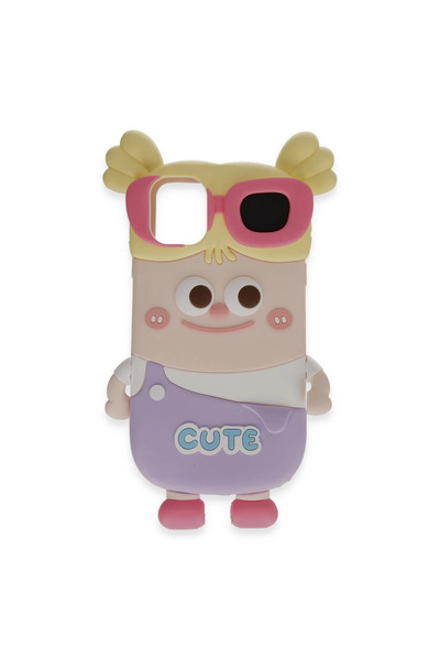 eco port iPhone 15 Pro Case Poky Character Silicone Cover - Pattern 8