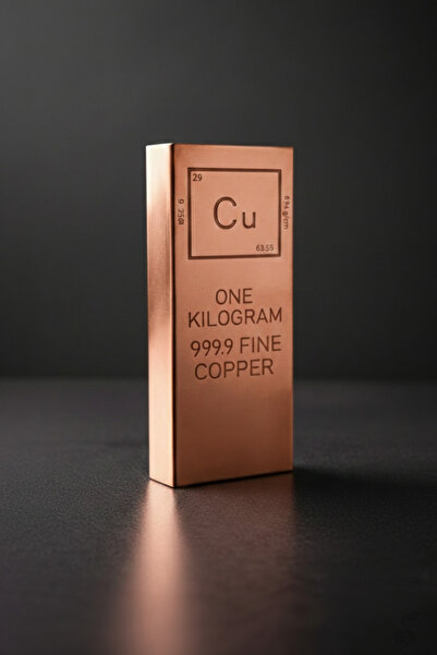 Nova Group Metal Yatırımlık Bakır- 999.99 Saf Bakır Külçe 1 Kg