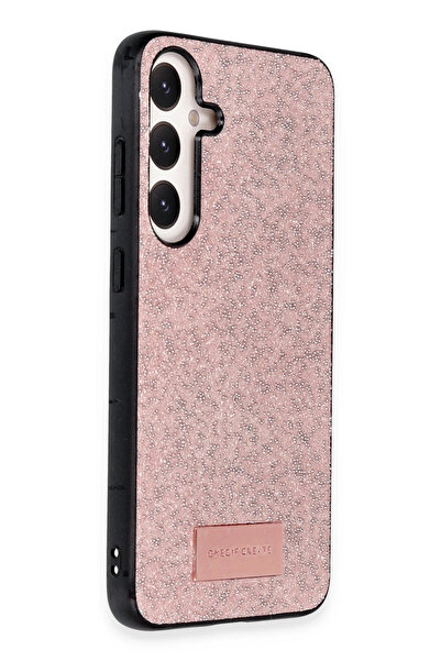 Najmaddin غطاء سامسونج جالاكسي A05s لامع من ون جيف - وردي