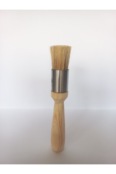 PONPONARTS Düz Uclu Eskitme Wax - Stencıl Fırçası