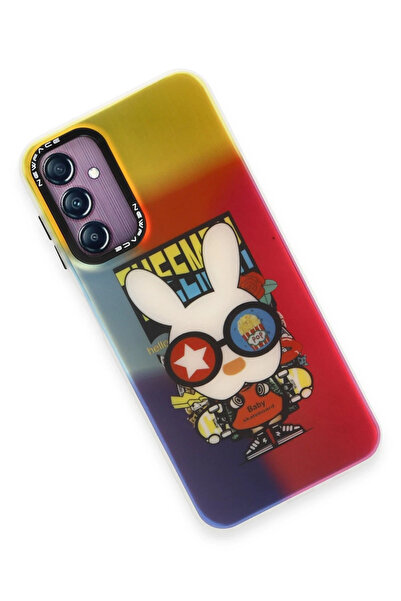 Najmaddin Newface Samsung Galaxy A14 4g حافظة Estoril غطاء منقوش - Estoril - 10