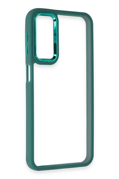 Najmaddin حافظة نيو فيس لهاتف سامسونج جالاكسي A24 4G - غطاء دورا - أخضر كاكي