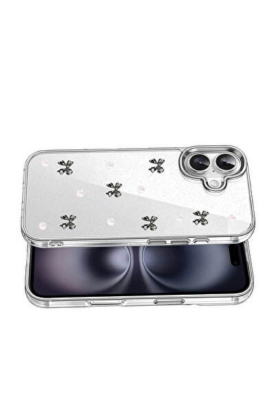 Epilons غطاء آيفون 16 بنمط الفيونكة - نمط 8