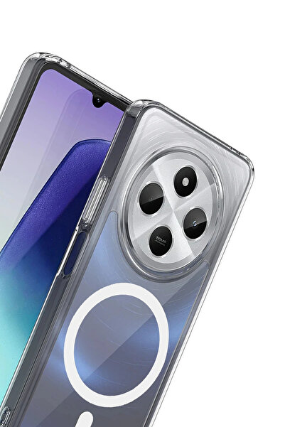 Epilons غطاء ماج سيف شفاف صلب لهاتف ريدمي 14 سي - شفاف