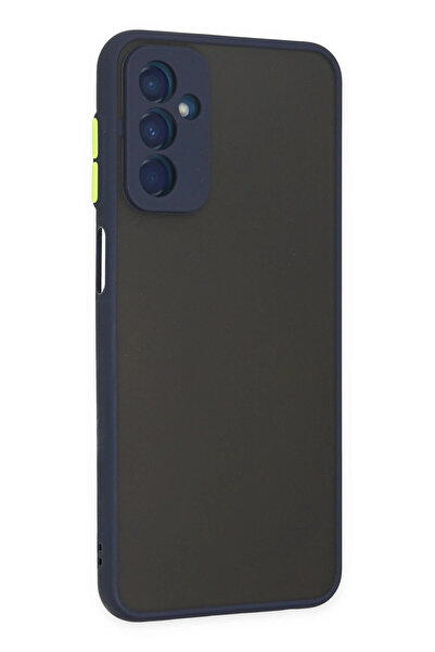 Epilons غطاء سيليكون مونتريال لحالة Galaxy M13 - أزرق داكن