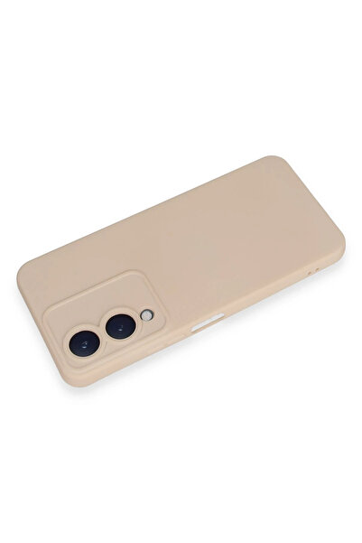 Najmaddin حافظة Newface Vivo Y17s مصنوعة من السيليكون المخملي الداخلي - بودرة