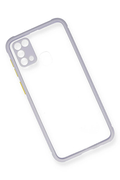 Epilons حافظة جالاكسي M31 من السيليكون الشفاف - أرجواني