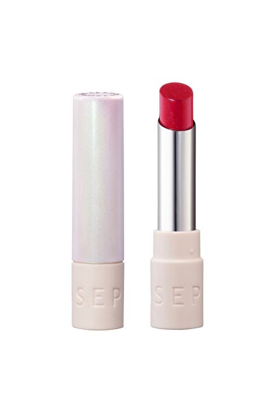 SEPHORA أحمر شفاه طبيعي لامع من About That Shine 08 RAY OF RED Elsbeauty
