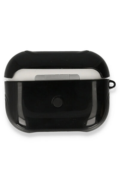 Najmaddin حافظة Newface Airpods Pro (الجيل الأول) 3 في 1 - أسود