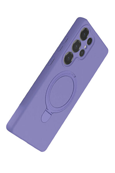 Epilons غطاء جالاكسي إس 23 مع حامل ماج سيف - أرجواني