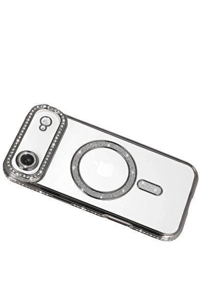 Epilons حافظة آيفون 17 إير جوك سيملي ماجنيتيك سيف - فضي