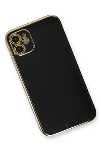 Epilons حافظة آيفون 11 من السيليكون - أسود
