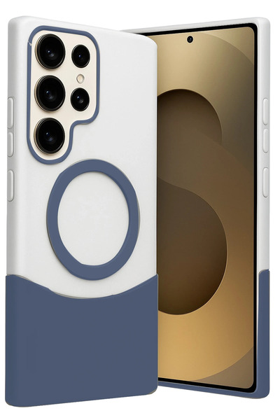 Epilons غطاء ماجسيف لجهاز غالاكسي S25 فيلار - أزرق بحري