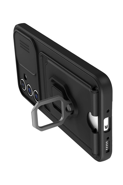 Najmaddin حافظة نيو فيس لهاتف سامسونج جالاكسي S23 Fe من السيليكون مع بطاقة زي...