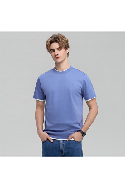 Giordano Men's Slim Fit Liquid Touch Cotton Crew Neck Tee