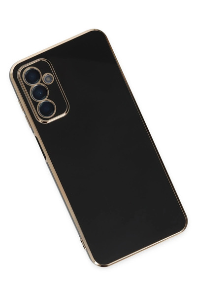 Najmaddin حافظة سامسونج جالاكسي A04s من نيو فيس سيليكون - أسود